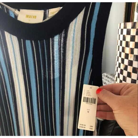 NWT Anthropologie Maeve Lisanne Sweater Maxi Dress - Picture 2 of 4